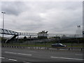 Footbridge over the A52