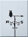 Owl weather vane