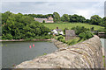 The Knypersley Reservoir dam