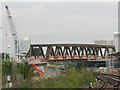 New rail flyover at New Cross Gate