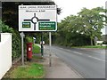 SZ0596 : Bear Cross: postbox № BH11 336, Wimborne Road by Chris Downer