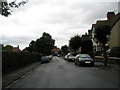 Looking back down Queens Road towards Tregonwell Road