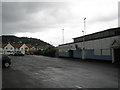 The car park at Minehead Football Club