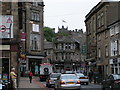 King Street, Lancaster, with the castle in the background