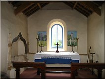 SN0204 : Altar of  Upton Castle chapel by Shaun Butler