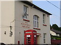 Porthyrhyd Old Post  Office (1906) - view from SW