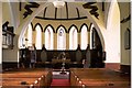H6117 : The Church of St John the Evangelist, Dartrey - interior by D Gore