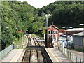 Ledbury signalbox and former goods yard