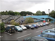 NN7800 : Bridges, Dunblane Station by Richard Webb