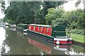 Linear moorings above New Haw Lock