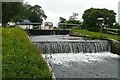 Papercourt Lock weir stream