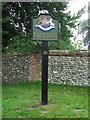 Euston Village Sign