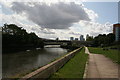 View South along the Old River Lee