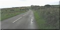 Empty road north of Llanddona