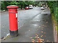SZ0790 : Bournemouth: postbox № BH2 57, Chine Crescent Road by Chris Downer
