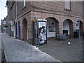 Telephone box outside Market Hall, Marketplace, Stonehaven