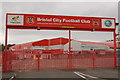 ST5671 : Winterstoke Road entrance to Bristol City football ground at Ashton Gate by Roger Davies