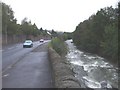 The Rhondda alongside the A470 at Hopkinstown