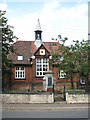 War Memorial and former Elementary School