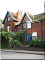 Terraced houses on Briston Road (B1354)