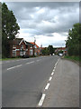 Approaching Melton Constable on Briston Road (B1354)