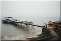 TG2142 : Cromer pier after damage by Keith Evans