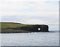 HY2218 : Hole o' Row viewed from  Bay of Skaill by Des Colhoun