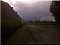 A derelict street in the soon to be replaced Oatlands