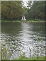 Monument by the Thames at Medmenham