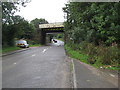 Wales - Railway Bridge crosses over Mansfield Road (A618)