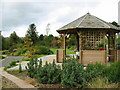 Gazebo, doorstep green, St Neot, Cornwall