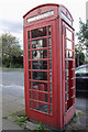 Phone Box Vandalized