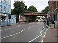 Railway bridge crossing Battersea Park Road