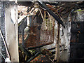 Andover - Burnt out house