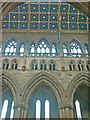 NY3955 : Clerestory windows, Carlisle Cathedral by Camilla Comeau