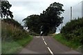 Kinalty Road at its junction with Blairgowrie / Kirriemuir Road