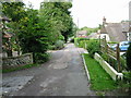 Looking N along Rectory Lane