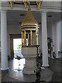 The font at St Philip, Hawthorn Crescent