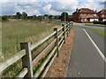 Cycle path along Outlands Drive, Hinckley