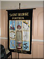 Millennium banner within St George