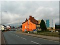 Brightly coloured buildings, John Street