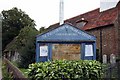 St Martin of Tours, Chipping Ongar, Essex - Notice board