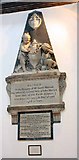 TL5502 : St Martin of Tours, Chipping Ongar, Essex - Wall monument by John Salmon