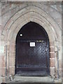 Church door, Audlem