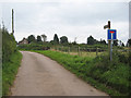 Footpath and no through road, Strangford