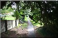 Churchyard path