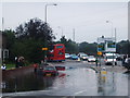 Flood chaos on Colney Hatch Lane