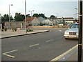 Taxi rank at Chippenham railway station