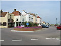 The roundabout on the A258 on Deal seafront