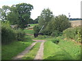 Footpath approaching Crow Hall